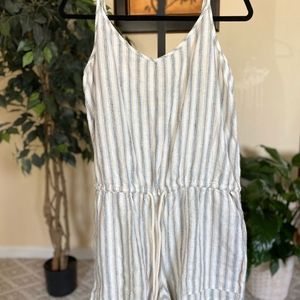 Lou & Grey Strappy Linen Romper